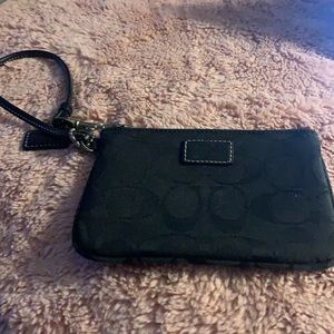 Coach Wristlet- Black